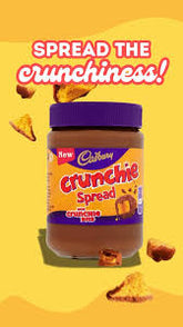 UK Cadbury Spread - Crunchie 400gm